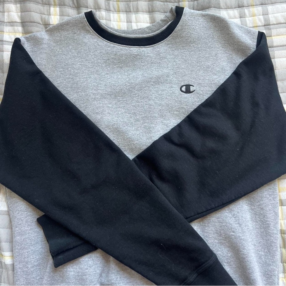Champion Heather Gray Athletic Sweatshirt